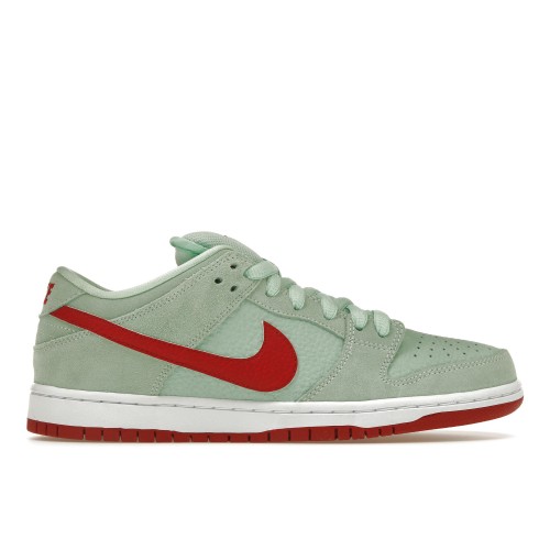 Кроссы Nike SB Dunk Low Medium Mint Gym Red - мужская сетка размеров