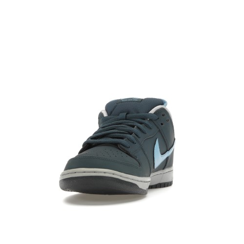 Кроссы Nike SB Dunk Low Squadron Blue - мужская сетка размеров