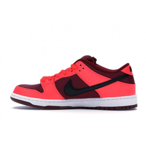 Кроссы Nike SB Dunk Low Laser Crimson - мужская сетка размеров