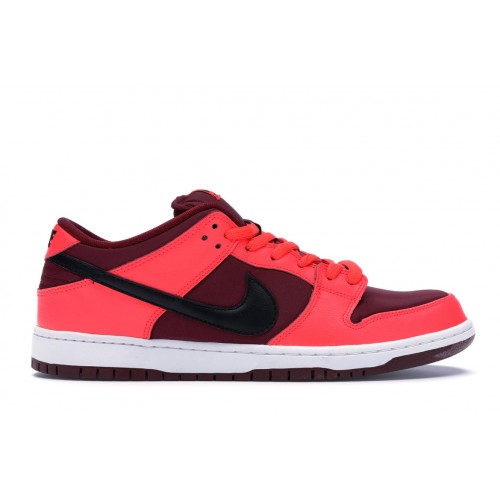 Кроссы Nike SB Dunk Low Laser Crimson - мужская сетка размеров