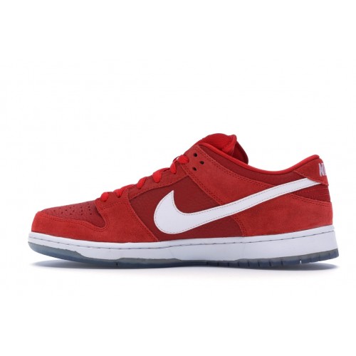 Кроссы Nike SB Dunk Low Challenge Red University Blue - мужская сетка размеров