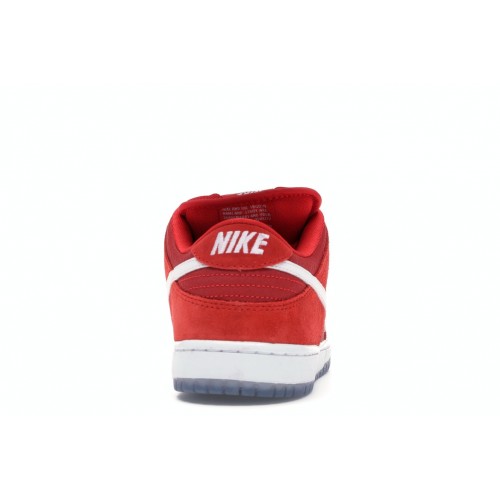 Кроссы Nike SB Dunk Low Challenge Red University Blue - мужская сетка размеров