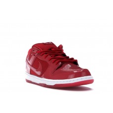 Кроссовки Nike SB Dunk Low Red Patent Leather