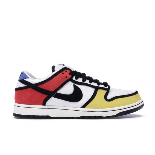 Кроссы Nike SB Dunk Low Piet Mondrian - мужская сетка размеров