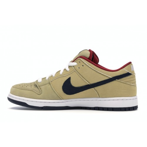 Кроссы Nike SB Dunk Low Gold Dust - мужская сетка размеров