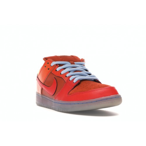 Кроссы Nike SB Dunk Low Gamma Orange - мужская сетка размеров