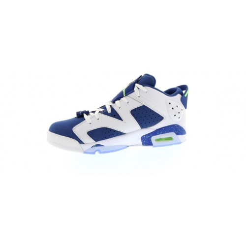 Кроссы Jordan 6 Retro Low Ghost Green - мужская сетка размеров