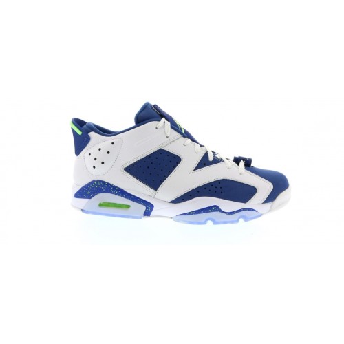 Кроссы Jordan 6 Retro Low Ghost Green - мужская сетка размеров