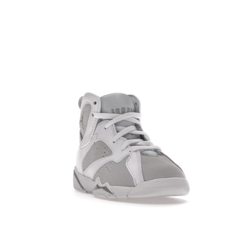 Кроссы Jordan 7 Retro Pure Money White (PS) - детская сетка размеров