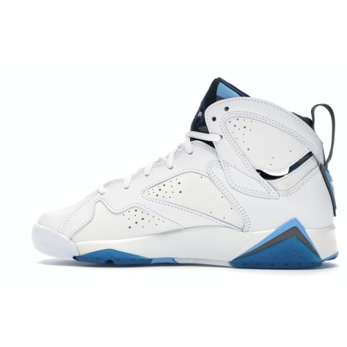 Кроссы Jordan 7 Retro French Blue (2015) (GS) - подростковая сетка размеров