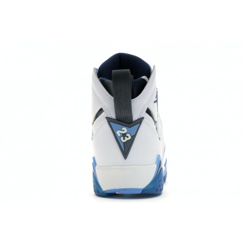 Кроссы Jordan 7 Retro French Blue (2015) (GS) - подростковая сетка размеров