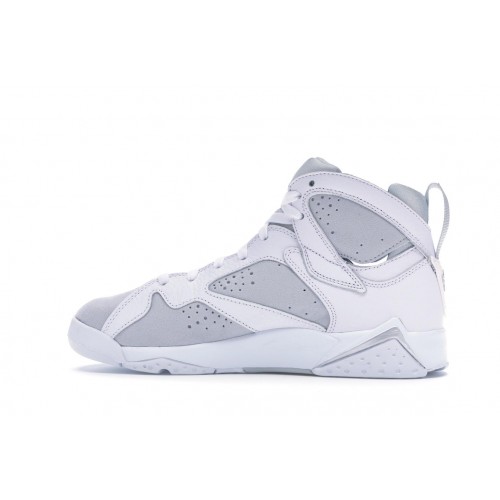Кроссы Jordan 7 Retro Pure Platinum (GS) - подростковая сетка размеров