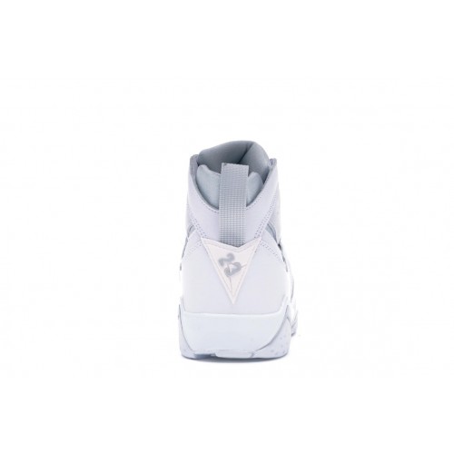 Кроссы Jordan 7 Retro Pure Platinum (GS) - подростковая сетка размеров