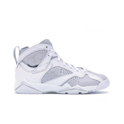 Кроссы Jordan 7 Retro Pure Platinum (GS) - подростковая сетка размеров