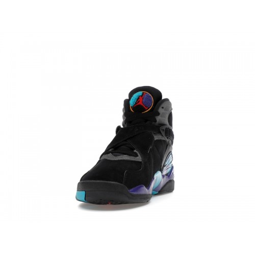 Кроссы Jordan 8 Retro Aqua (2025) (GS) - подростковая сетка размеров