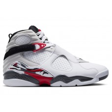 Подростковые Jordan 8 Retro White True Red (2025) (GS)