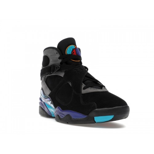 Кроссы Jordan 8 Retro Aqua (2025) - мужская сетка размеров