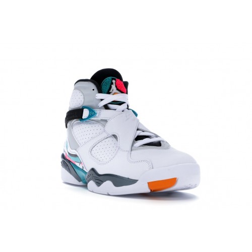 Кроссы Jordan 8 Retro South Beach - мужская сетка размеров