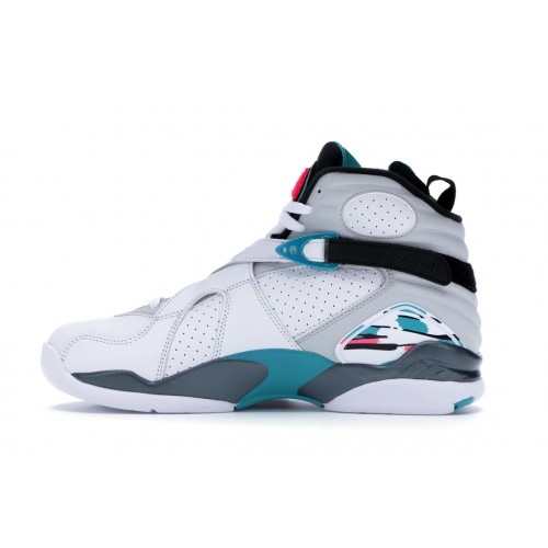 Кроссы Jordan 8 Retro South Beach - мужская сетка размеров
