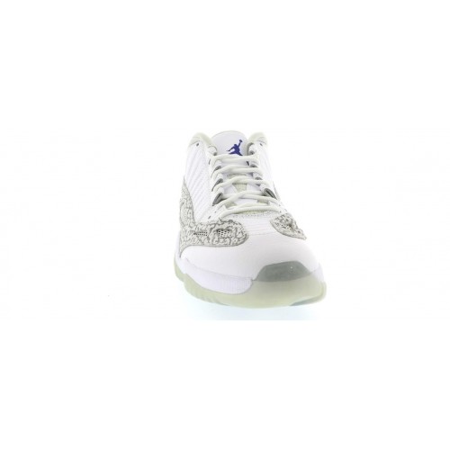 Кроссы Jordan 11 Retro Low IE Cobalt (2015) - мужская сетка размеров