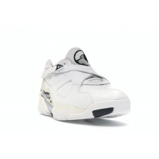 Кроссовки Jordan 8 Retro Low White Metallic Silver