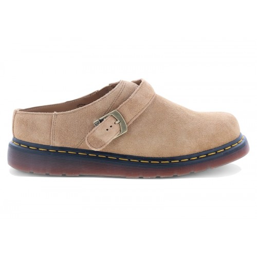 Dr. Martens Isham Desert Oasis Suede Mules Sand Tan - мужская сетка размеров