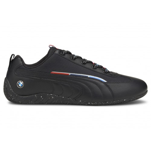 Кроссы Puma Speed Cat BMW Motorsport Triple Black - мужская сетка размеров