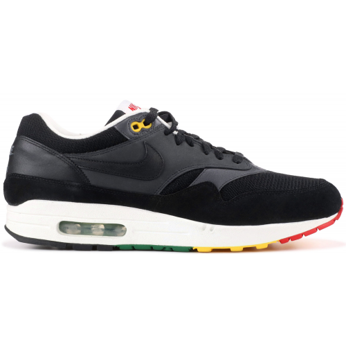 Кроссы Nike Air Max 1 Rasta - мужская сетка размеров