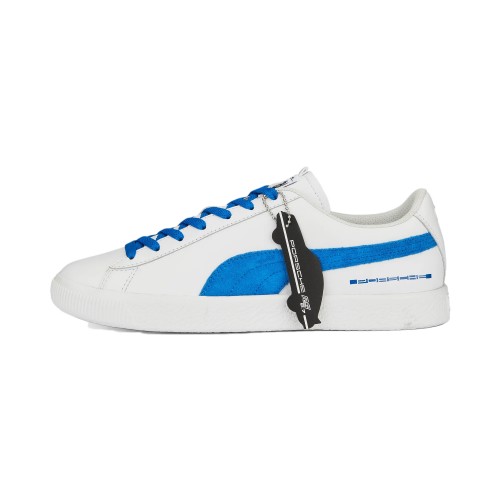 Кеды Puma Suede RS 2.7 Porsche White Blue - мужская сетка размеров