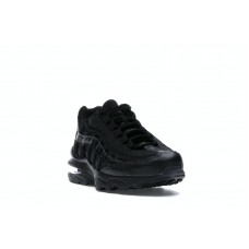 Подростковые Nike Air Max 95 Black Suede (GS)