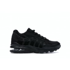 Подростковые кроссовки Nike Air Max 95 Black Suede (GS)