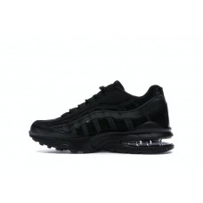 Подростковые Nike Air Max 95 Black Suede (GS)