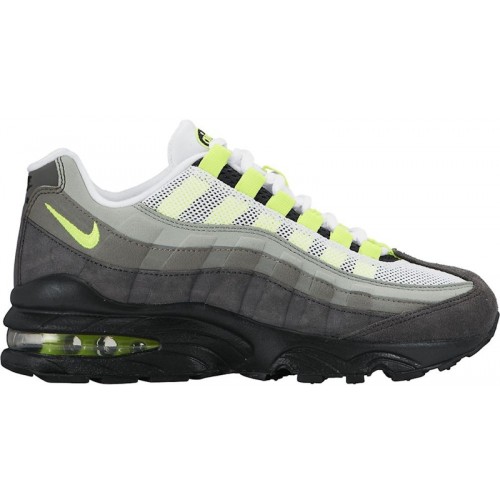 Nike Air Max 95 Neon (2015) (GS) - подростковая сетка размеров