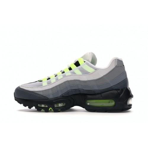 Кроссы Nike Air Max 95 OG Neon (2015) (W) - женская сетка размеров