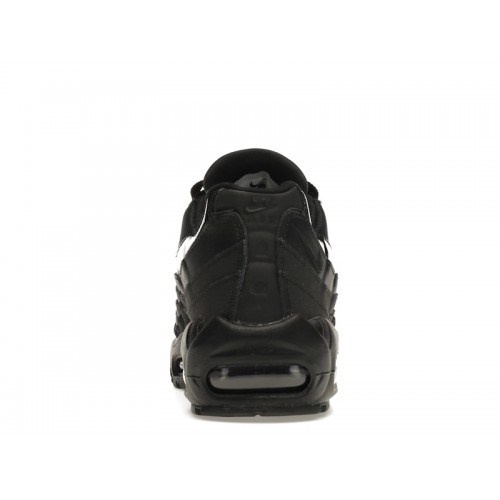 Кроссы Nike Air Max 95 Black Black-Black (W) - женская сетка размеров