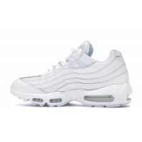 Женские Nike Air Max 95 Triple White (W)