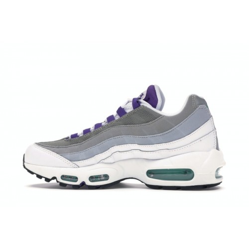 Кроссы Nike Air Max 95 Grape (2018) (W) - женская сетка размеров