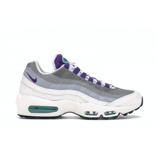 Кроссы Nike Air Max 95 Grape (2018) (W) - женская сетка размеров