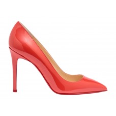 Женские Christian Louboutin Pigalle 100mm Pump Red Patent Leather