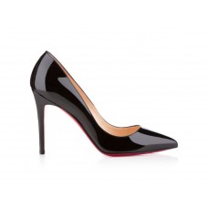 Женские Christian Louboutin Pigalle 100mm Pump Black Patent Leather