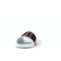 Gucci Pursuit Pool Slides White