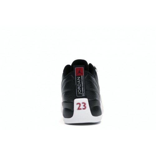 Кроссы Jordan 12 Retro Low Playoffs (GS) - подростковая сетка размеров