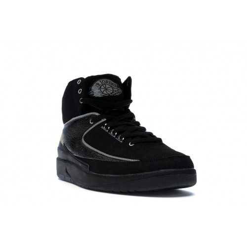 Кроссы Jordan 2 Retro Black Chrome (2004) - мужская сетка размеров