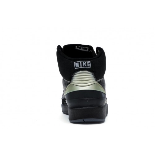 Кроссы Jordan 2 Retro Black Chrome (2004) - мужская сетка размеров