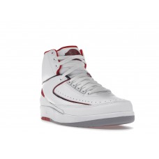 Кроссовки Jordan 2 Retro White Red CDP (2008)