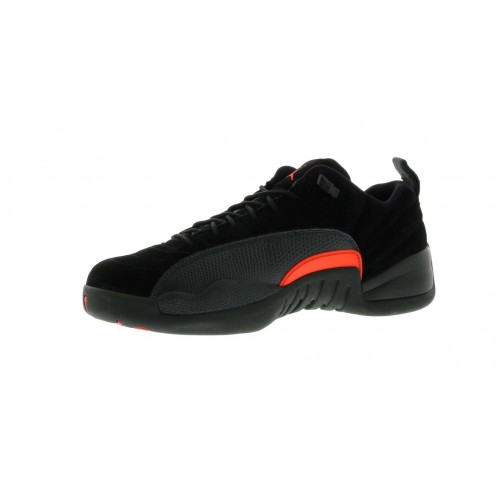 Кроссы Jordan 12 Retro Low Max Orange - мужская сетка размеров