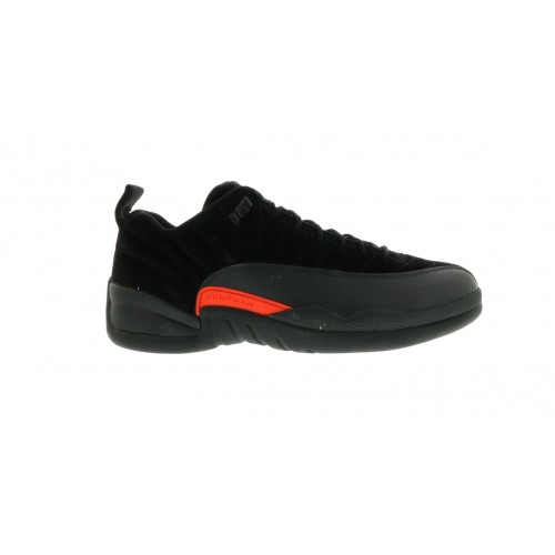 Кроссы Jordan 12 Retro Low Max Orange - мужская сетка размеров