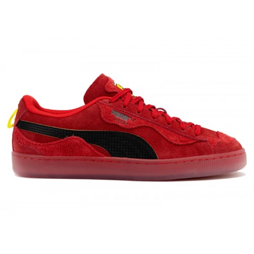 Puma Suede Scuderia Ferrari Trippy Rosso Corsa - мужская сетка размеров