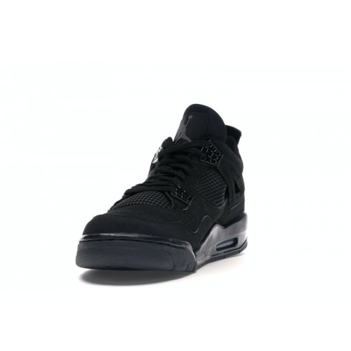 Кроссы Jordan 4 Retro Black Cat (2006) - мужская сетка размеров
