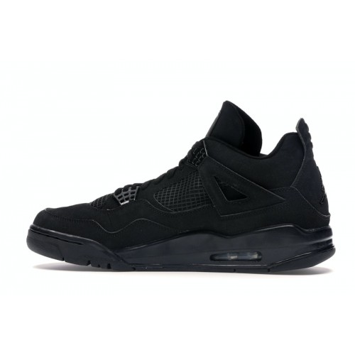 Кроссы Jordan 4 Retro Black Cat (2006) - мужская сетка размеров